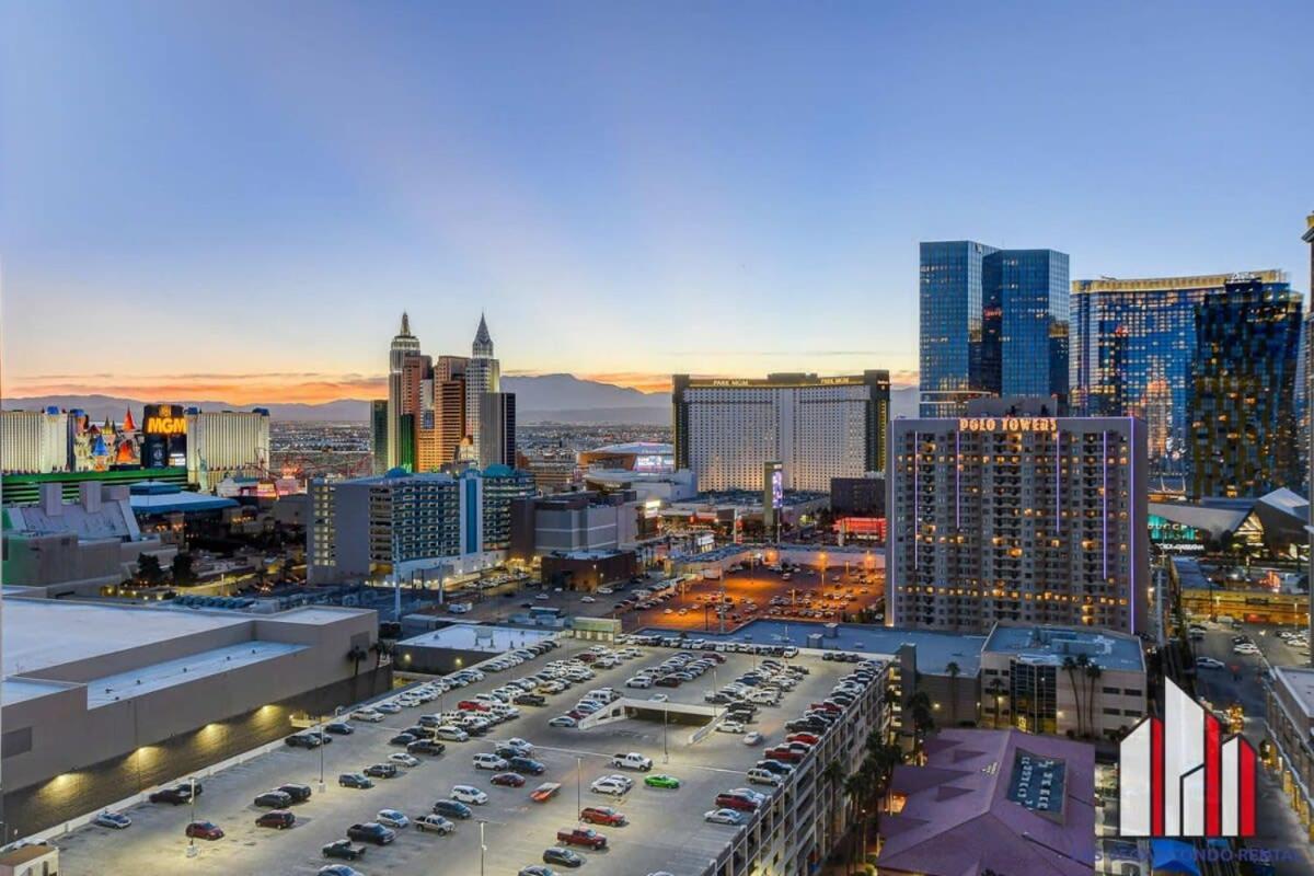 Mgm Signature-32-607 F1 Track & Strip View Balcony Las Vegas Esterno foto