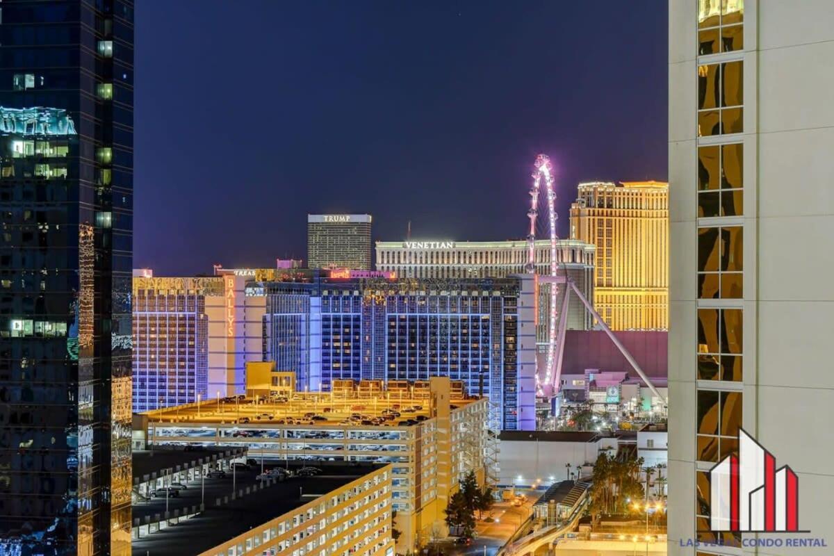 Mgm Signature-32-607 F1 Track & Strip View Balcony Las Vegas Esterno foto