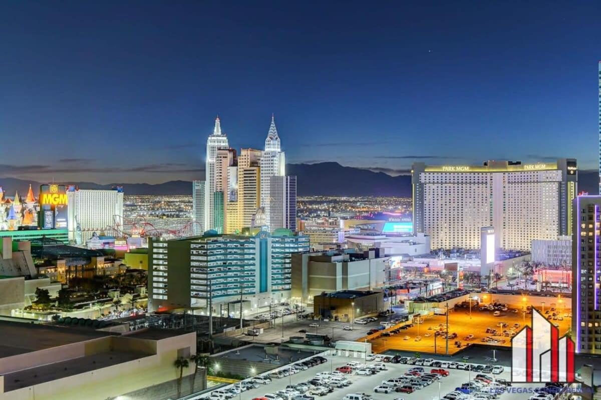 Mgm Signature-32-607 F1 Track & Strip View Balcony Las Vegas Esterno foto