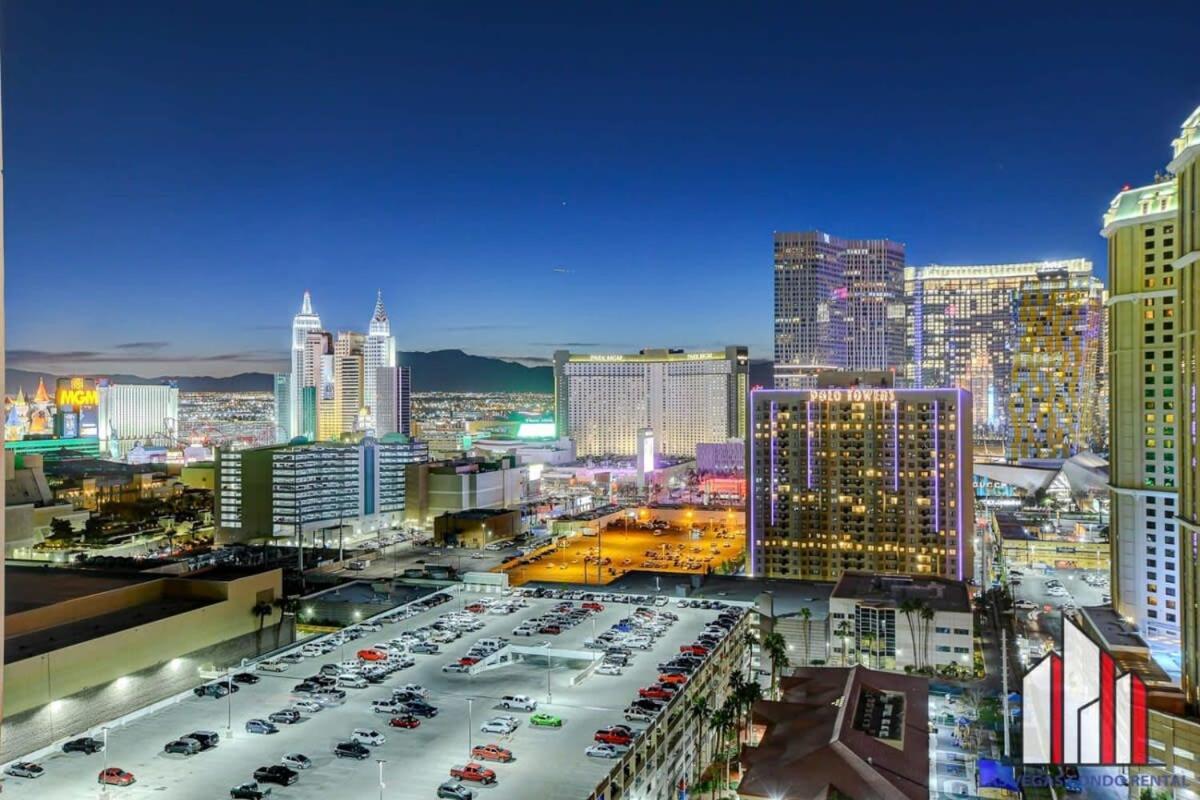 Mgm Signature-32-607 F1 Track & Strip View Balcony Las Vegas Esterno foto