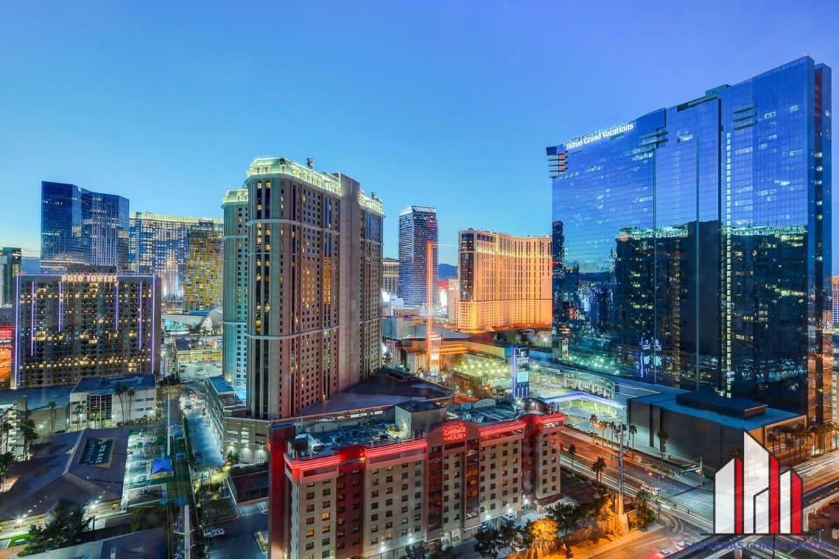 Mgm Signature-32-607 F1 Track & Strip View Balcony Las Vegas Esterno foto
