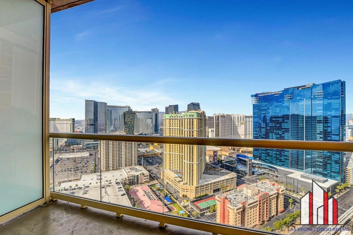 Mgm Signature-32-607 F1 Track & Strip View Balcony Las Vegas Esterno foto